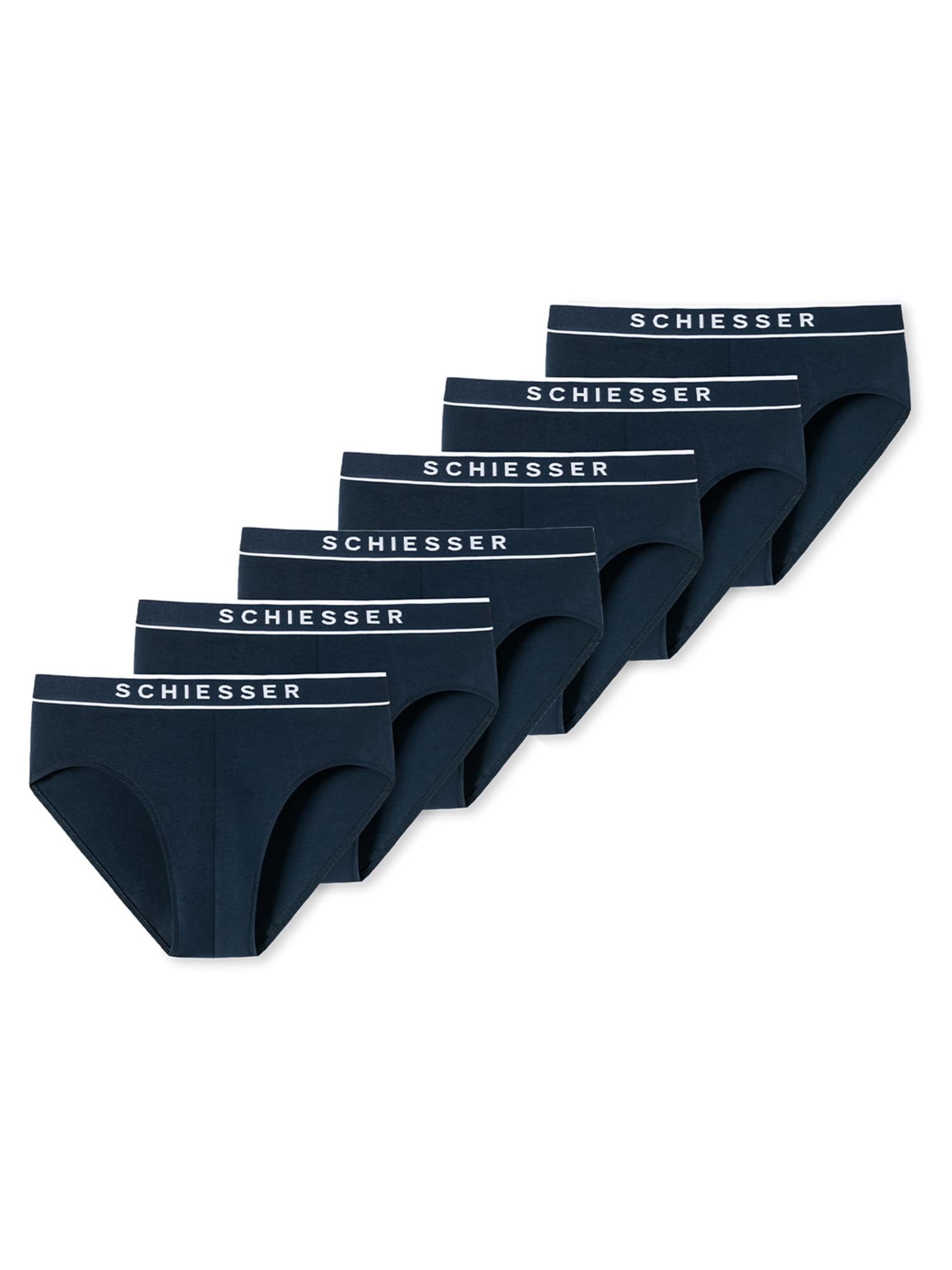 SCHIESSER Slip '95/5 Organic Cotton' in Blue: front