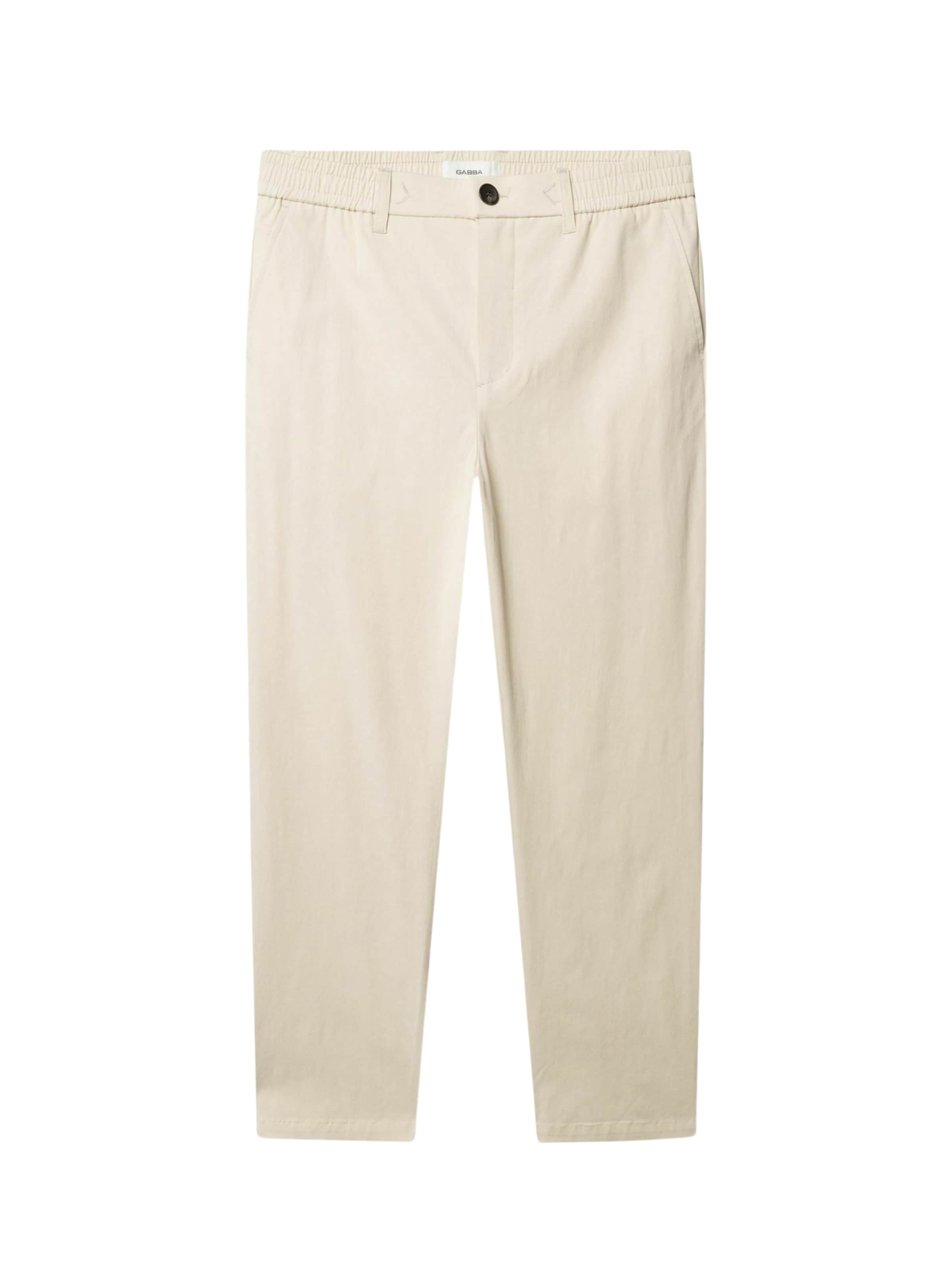 GABBA Szabványos Nadrág ' GABmonza ' - bézs: elől