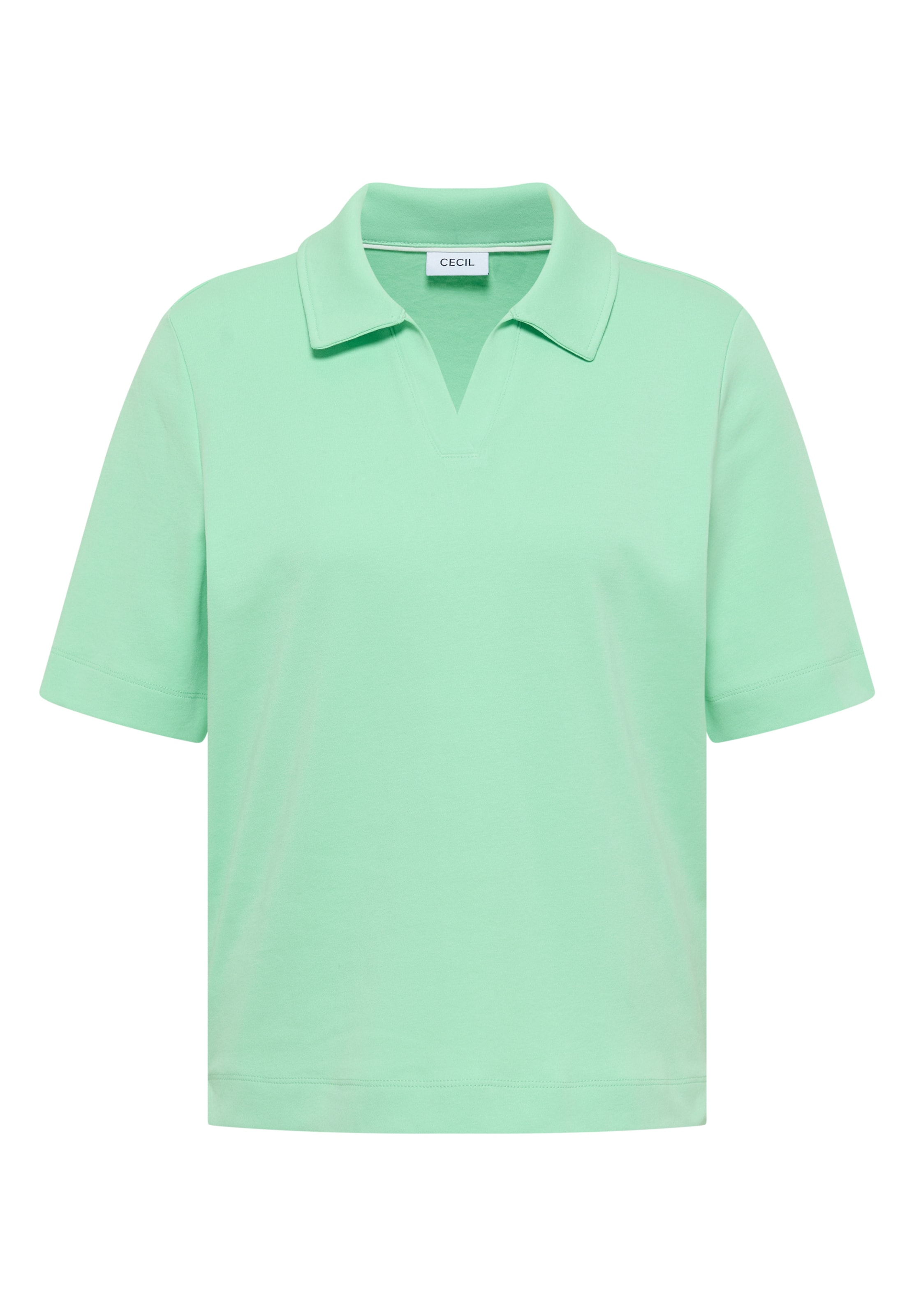 CECIL Poloshirt in Grün: Vorderseite