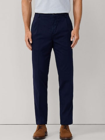 Hackett London Tapered Chino 'Sloane' in Blauw: voorkant