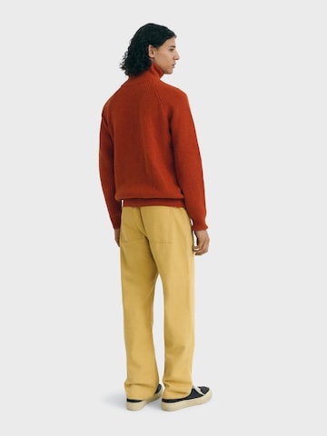 Thinking MU Strickjacke 'Ekaiz' in Orange
