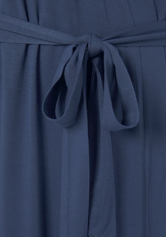 LASCANA Dressing Gown in Blue