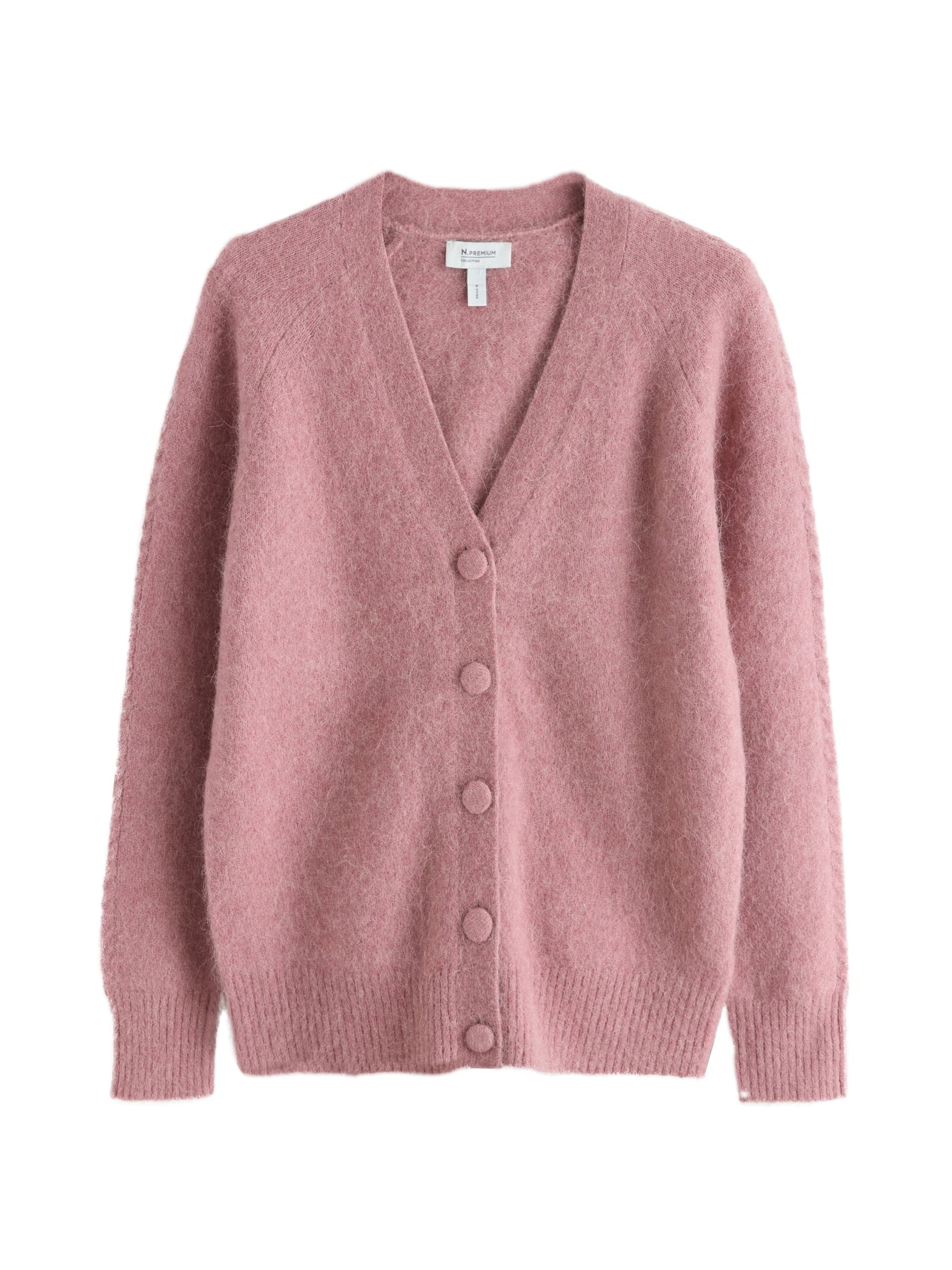Next Knit cardigan in Pink: front