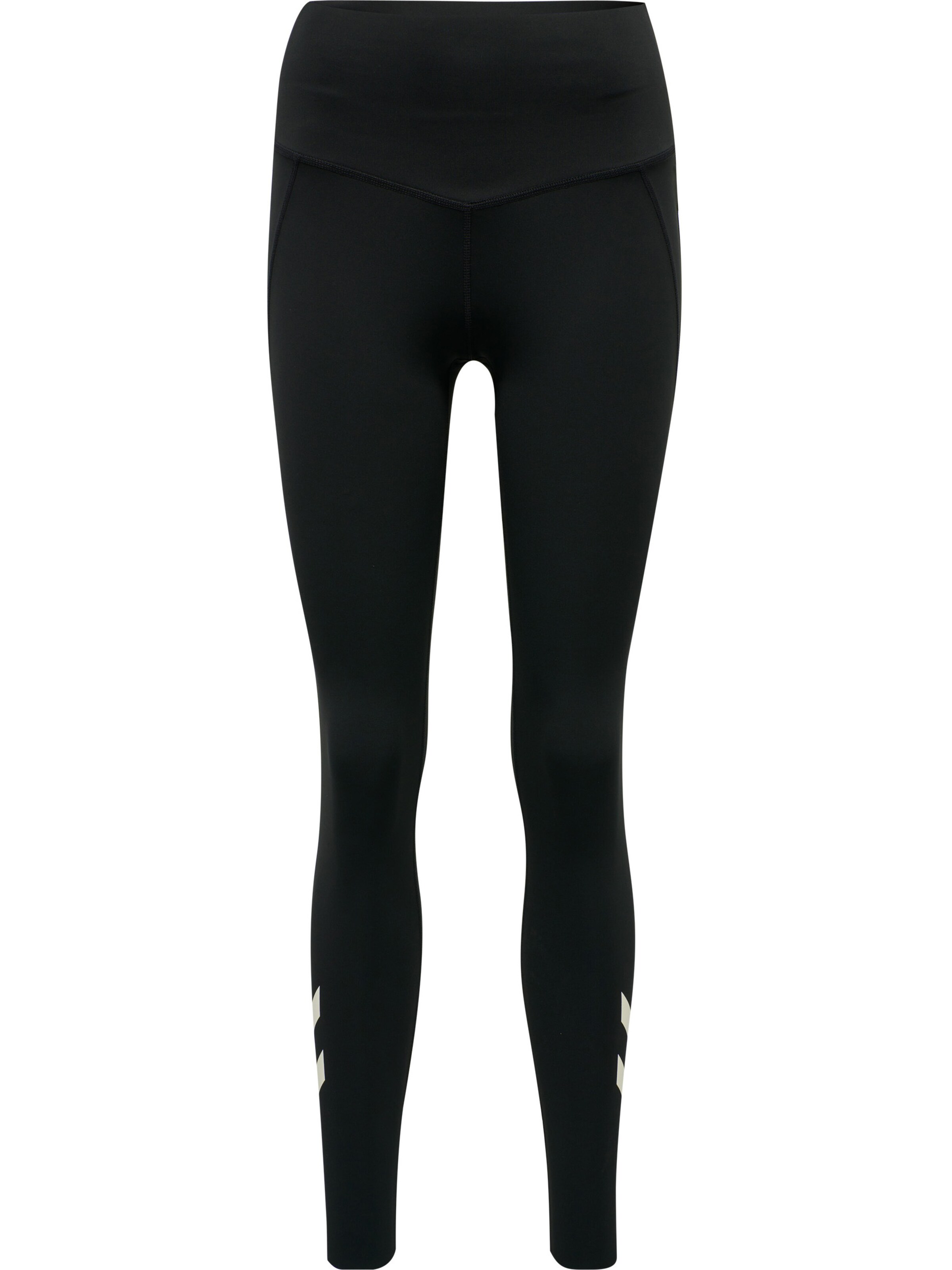 Hummel Skinny Sportbroek in Zwart