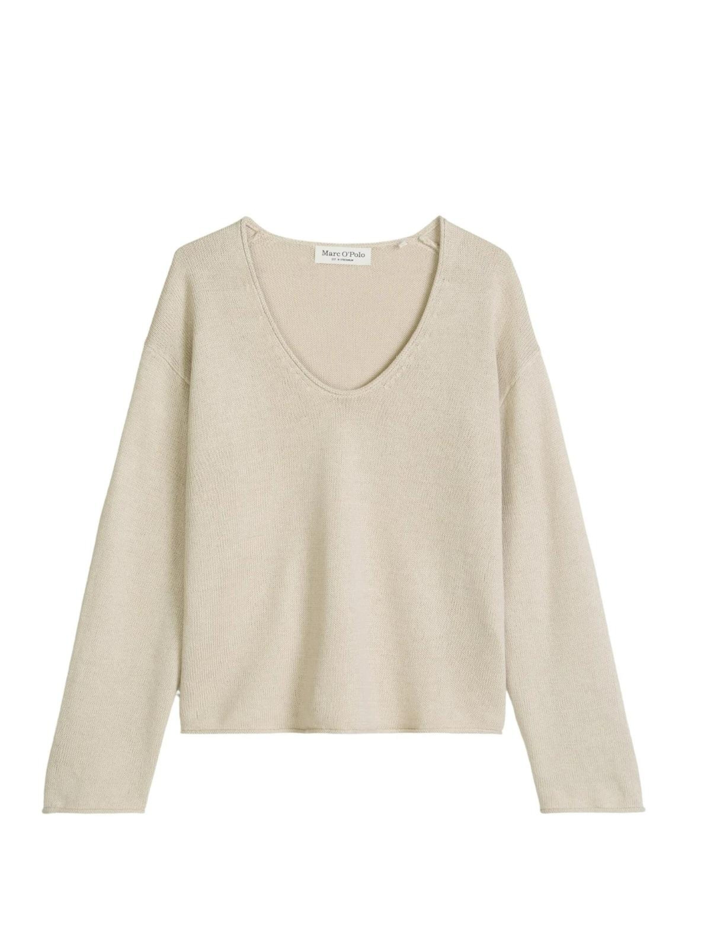 Marc O'Polo Blouse in S in de kleur Crème, Productweergave