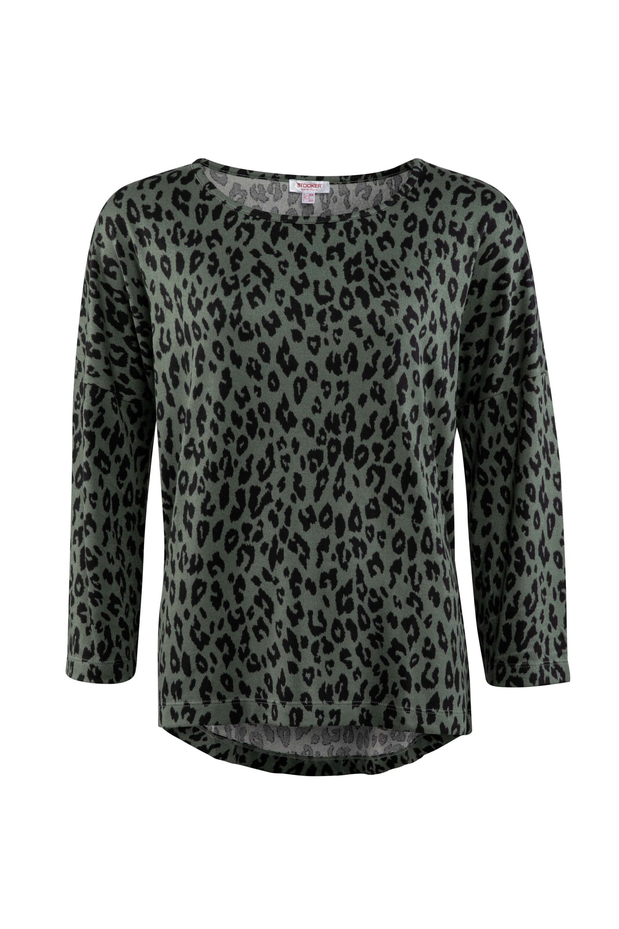 STOOKER WOMEN Shirt 'Carly' in Grün: Vorderseite