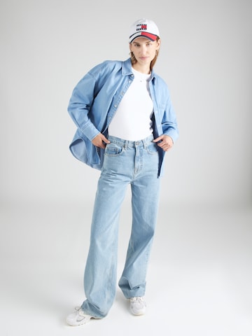 Tommy Jeans Koszulka 'ESSENTIAL' w kolorze biały