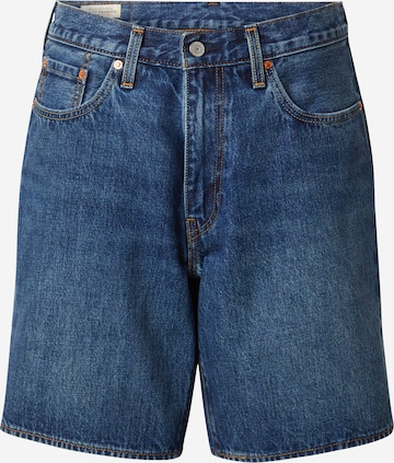 LEVI'S ® Jeans '468 Loose Shorts' in Blauw: voorkant