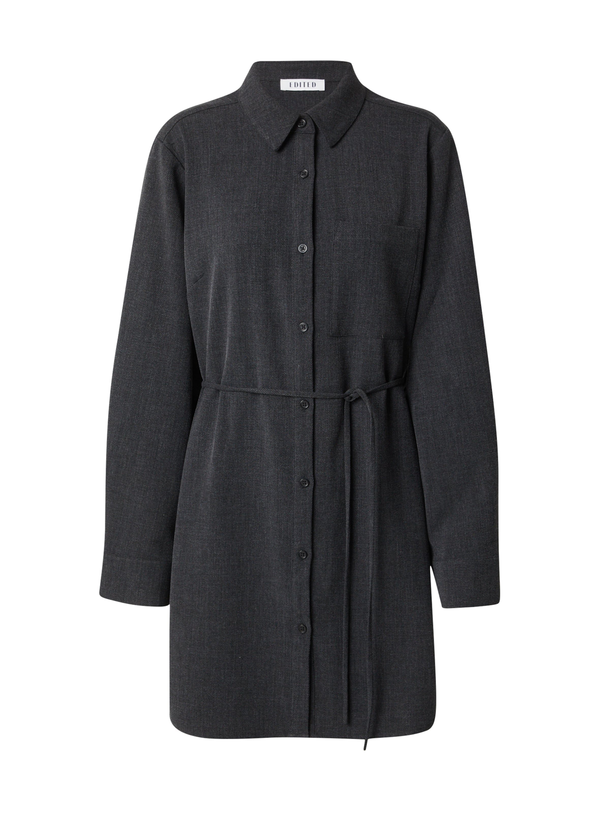 EDITED Kleid 'Kimberley' in Grau: Vorderseite