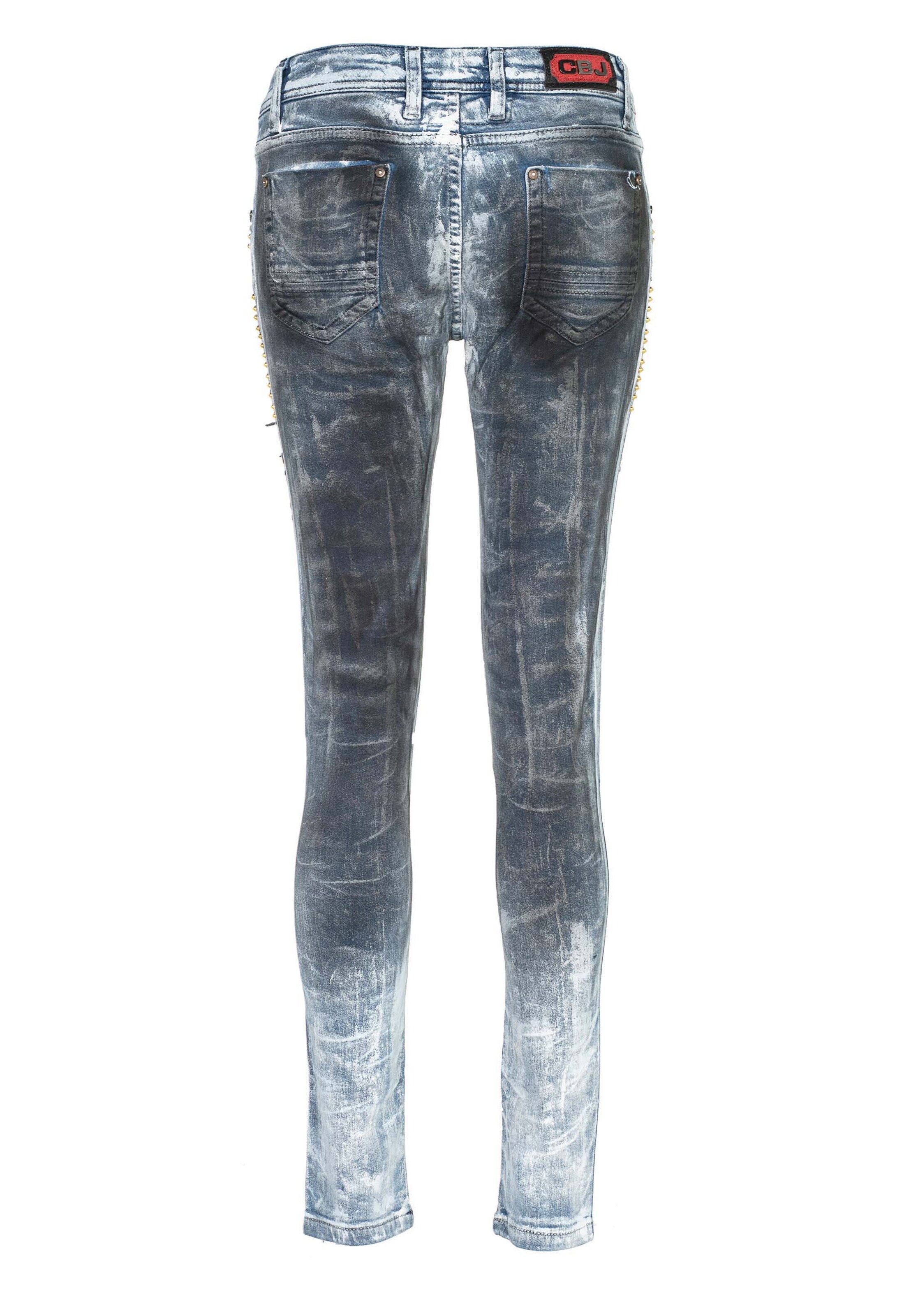 CIPO & BAXX Skinny Jeans in Blauw