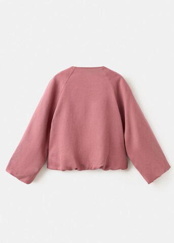 MANGO KIDS Between-Season Jacket 'Taylor' in Pink