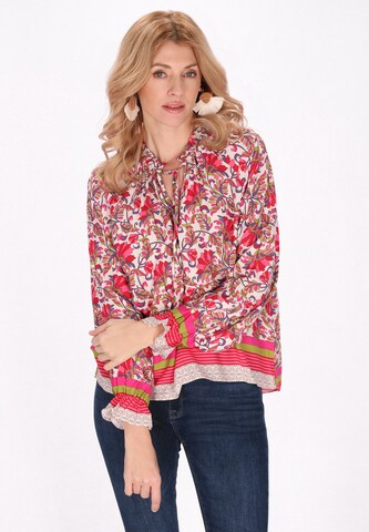 usha FESTIVAL Blouse 'Festival' in Red: front