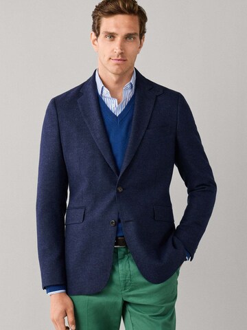 Hackett London Slim fit Suit Jacket in Blue: front