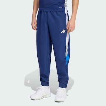 ADIDAS PERFORMANCE - Tapered Pantalón deportivo 'Tiro 26 Essentials' en azul: frente