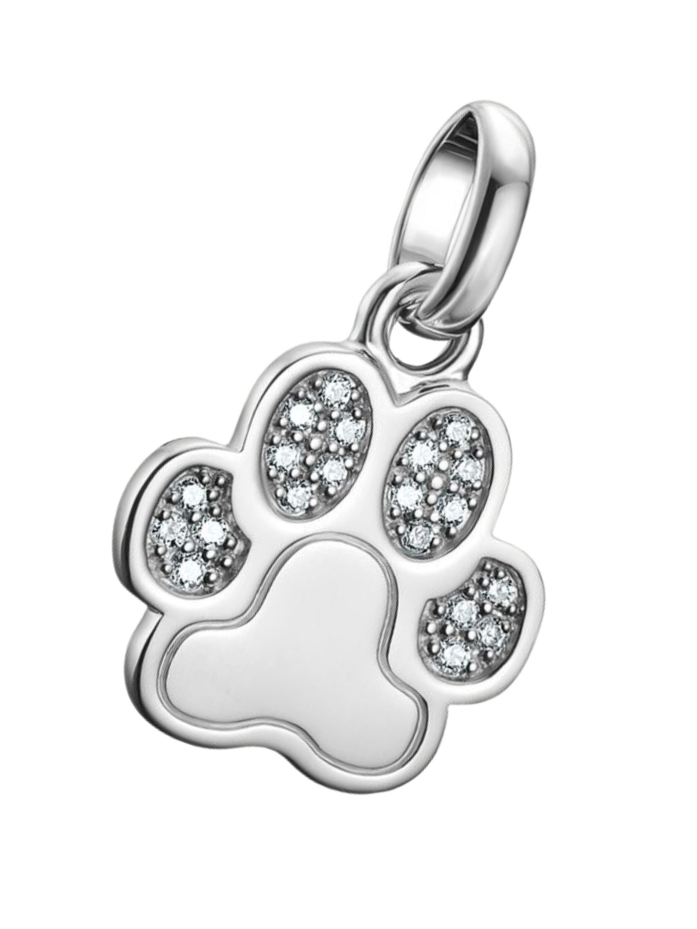 Thomas Sabo Anhänger 'Pfote'‌‌‌‌‌‌ in Silber