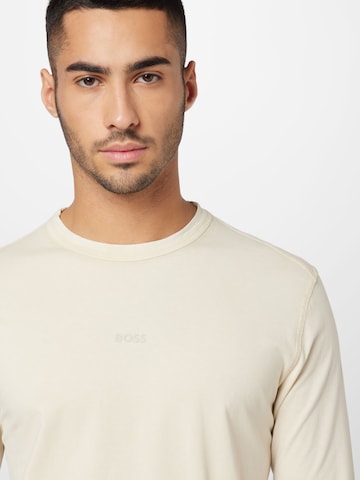 T-Shirt 'Tokkslong' BOSS Orange en beige