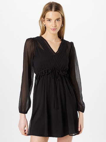 Rochie 'Lilia' de la ABOUT YOU pe negru: față