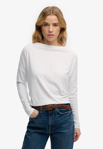 T-shirt Superdry & Co en blanc : devant