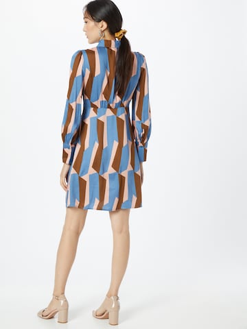 Robe-chemise Sisley en mélange de couleurs