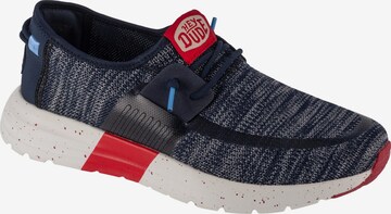 HEY DUDE Mokassin in Blau: Vorderseite