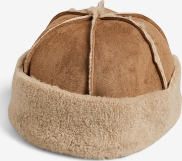 Bonnet 'PCArlo' PIECES en marron : devant