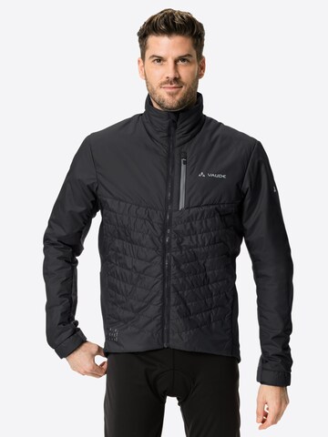 VAUDE Outdoorjas 'Posta' in Zwart: voorkant