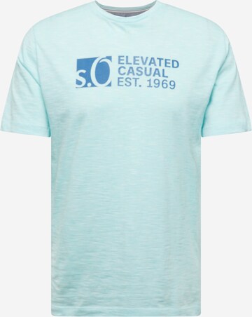 T-Shirt s.Oliver en bleu : devant