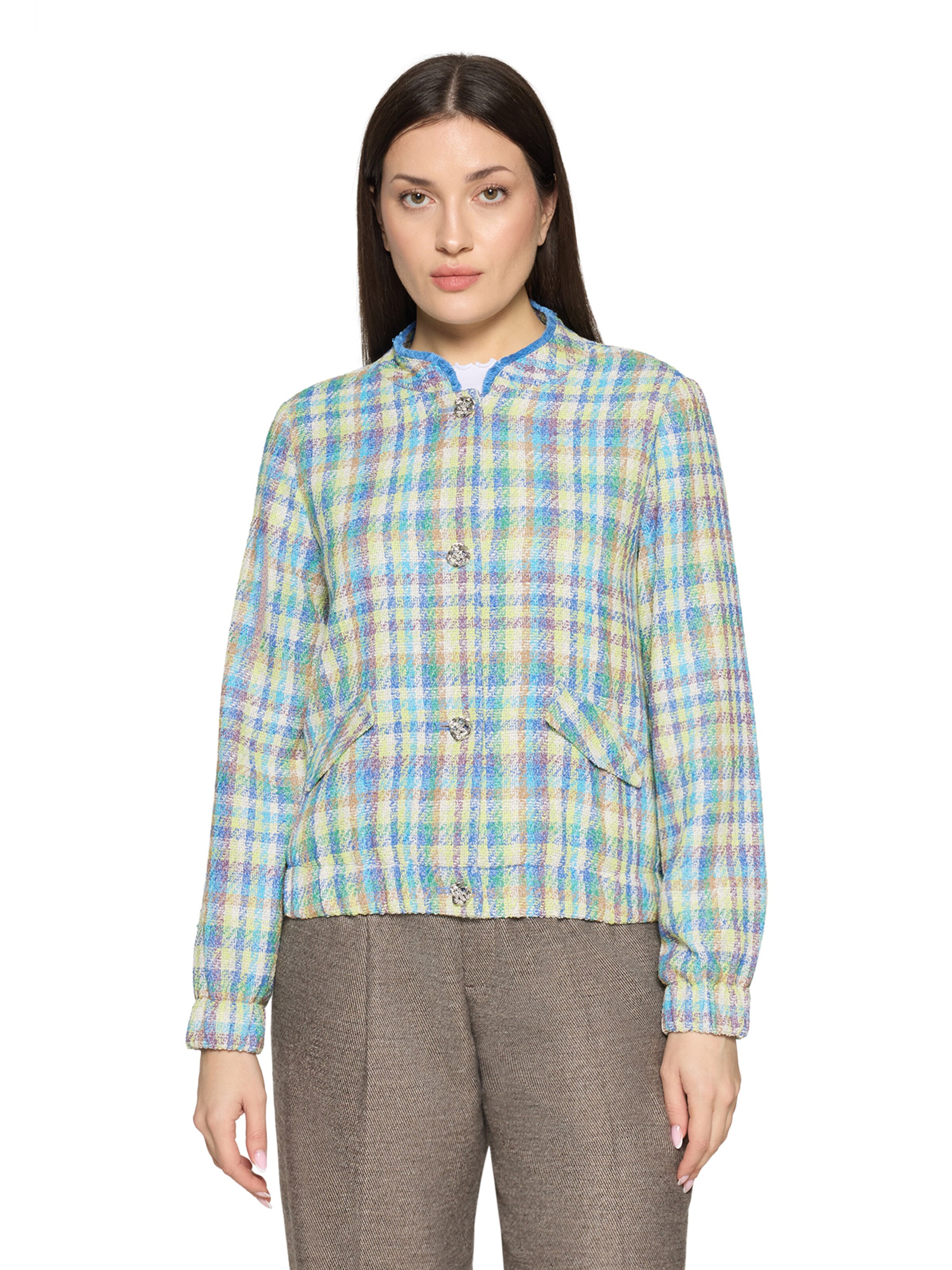 Blazer di Cartoon in verde: frontale