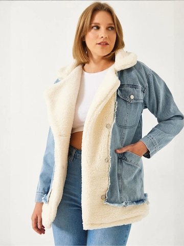 Bianco Lucci Tussenjas in Beige