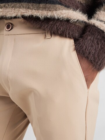 Cars Jeans Slim fit Pleated Pants 'DAXTON' in Beige