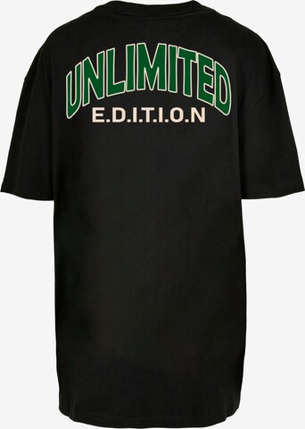 Merchcode T-Shirt 'Unlimited Edition' in Schwarz