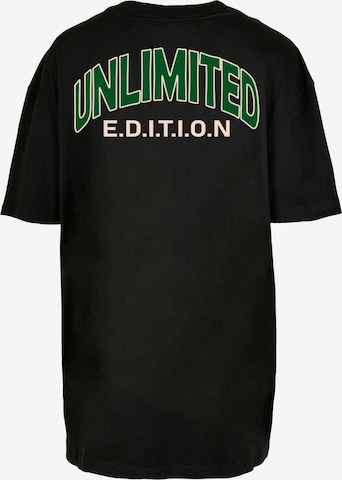 Merchcode Oversized Shirt 'Unlimited Edition' in Black