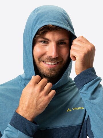 VAUDE Athletic Sweatshirt 'Qimsa' in Blue