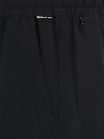 QUIKSILVER Kratke kopalne hlače 'TAXER' | črna barva