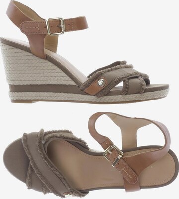 TOMMY HILFIGER Sandals & High-Heeled Sandals in 38 in Brown: front