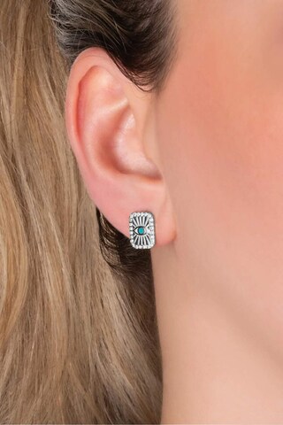 So Chic Ohrringe in Silber: Vorderseite