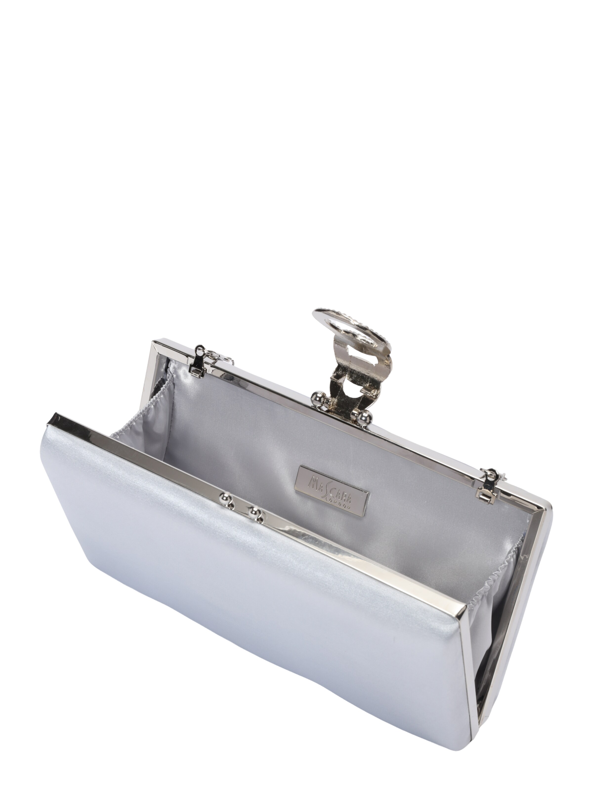 mascara Клатч в Серебристый