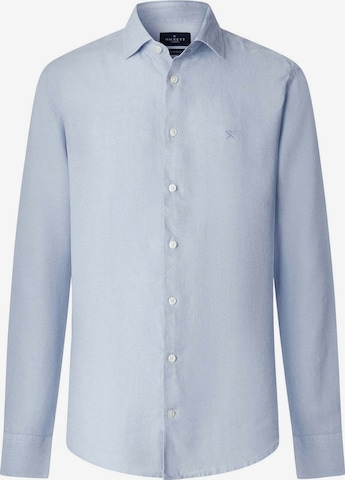 Hackett London Button Up Shirt in Blue: front
