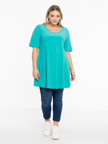 T-shirt 'Lang' YOEK en bleu