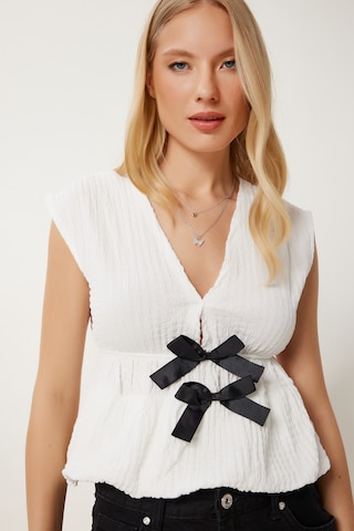 Happiness İstanbul Блуза в бежово