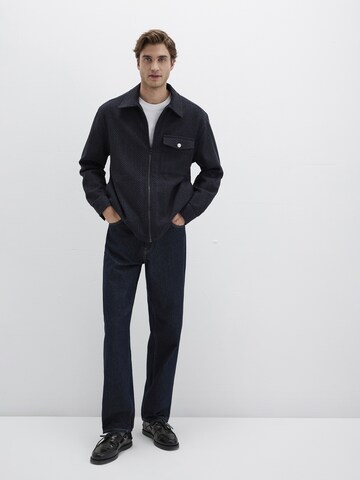 Mavi Comfort Fit Hemd in Grau