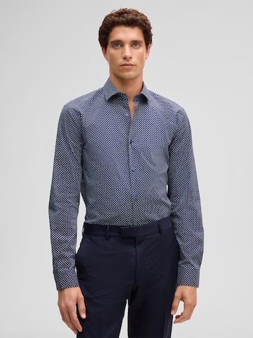 STRELLSON Slim fit Business shirt 'Stan' in Blue: front