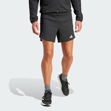 ADIDAS PERFORMANCE Slimfit Sporthose ' Move for the Planet ' in Schwarz: Vorderseite