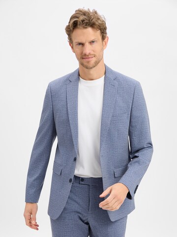 Finshley & Harding Regular Fit Sakko in Blau: Vorderseite