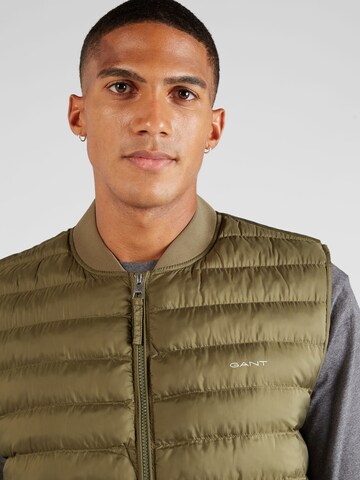 Gilet di GANT in verde