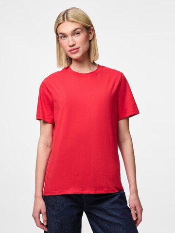PIECES T-Shirt 'PCRia' in Rot: Vorderseite