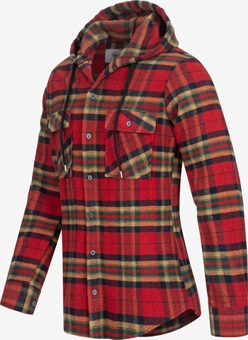 Rock Creek Regular fit Button Up Shirt in Red