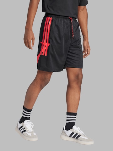 ADIDAS SPORTSWEAR Loosefit Παντελόνι φόρμας 'TIRO' σε μαύρο