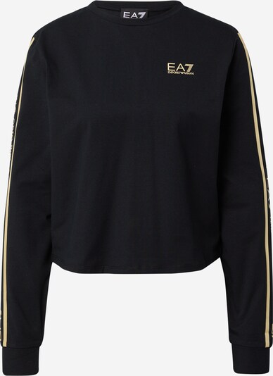 EA7 Emporio Armani Shirt in gold / schwarz, Produktansicht