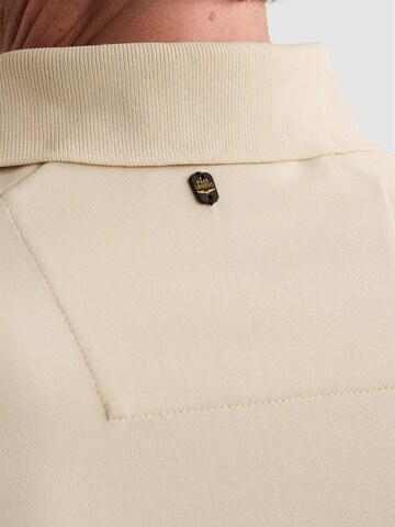 PME Legend Paita 'PME LEGEND - Polo shirt in piqué with stretch and flight pocket' värissä beige